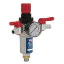 Sealey Air Filter/Regulator 3/8"BSP Male to 1/4"BSP Male SA4FR/38