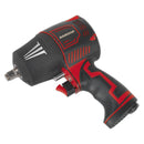 Sealey Premier Twin Hammer Composite Air Impact Wrench 1/2"Sq Drive SA6006