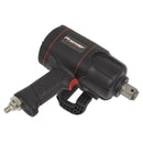 Sealey Premier Twin Hammer Composite Air Impact Wrench 1"Sq Drive SA6008