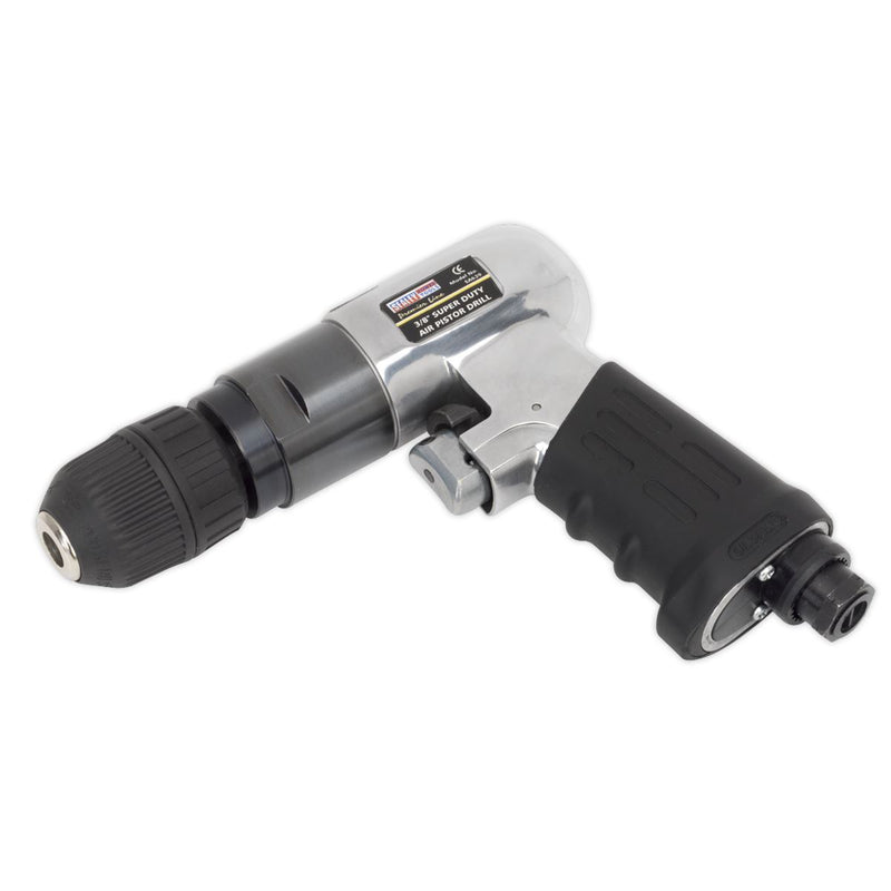 Air Pistol Drill �10mm with Keyless Chuck Composite Reversible - Premier