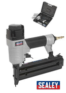 SEALEY AIR NAILER BRAD NAIL GUN UPHOLSTERY TACKER TOOL 10 - 50mm NAILS SA791