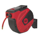 Sealey 30m Auto-Rewind Control Rubber Air Hose Reel 10mm ID SA824