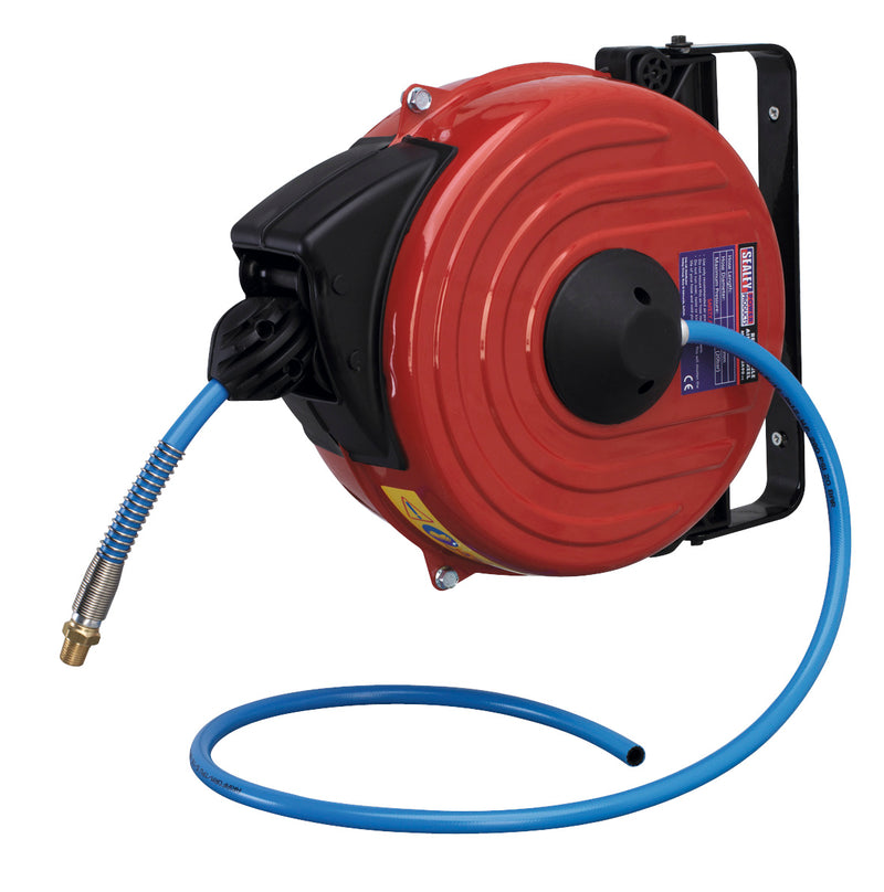 Retractable Air Hose Reel 12m �8mm ID TPU Hose