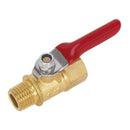 Sealey Lever Ball Valve 1/4"BSPT Male x 1/4"BSP Female SA906