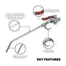 Sealey Palm Type Air Blow Gun 180mm with 1/4"BSP Air Inlet SA913M