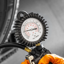 Sealey Air Tyre Inflator 0-174psi Pressure Gauge 1/4" Push On Connector SA9314