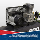 Sealey 200L Belt Drive Air Compressor 3hp SAC20030B
