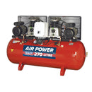 Sealey 270L Belt Drive Air Compressor with Cast Cylinders 2 x 3hp SAC2276B