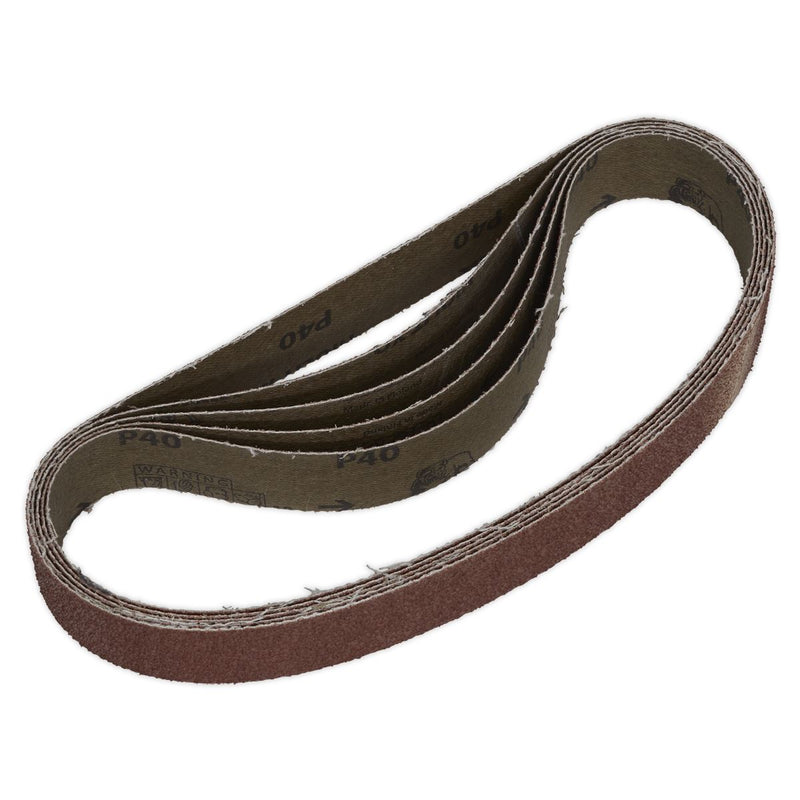 Sanding Belt 30 x 540mm 40Grit Pack of 5