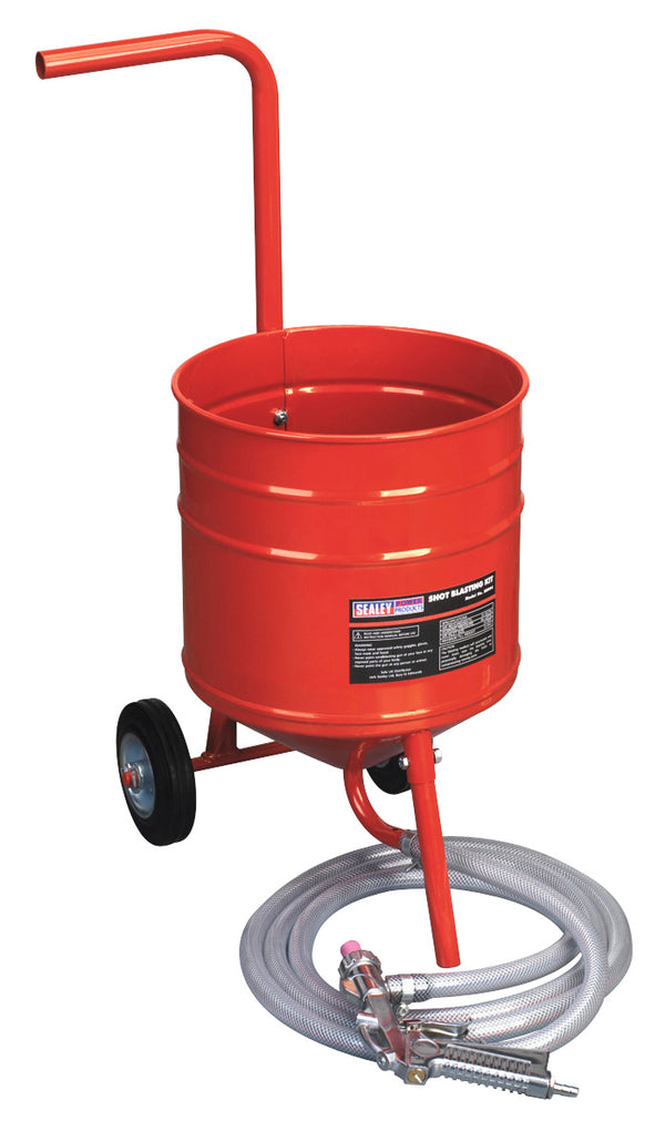 Shot Blasting Kit 22.6kg Capacity