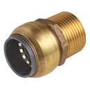 Sealey SharkBite&reg; Brass Straight Adaptor 28mm x 1"BSPT SBA28BSA