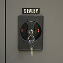 Sealey Floor Cabinet 2 Door 4 Shelf & Hanging Rail SC02