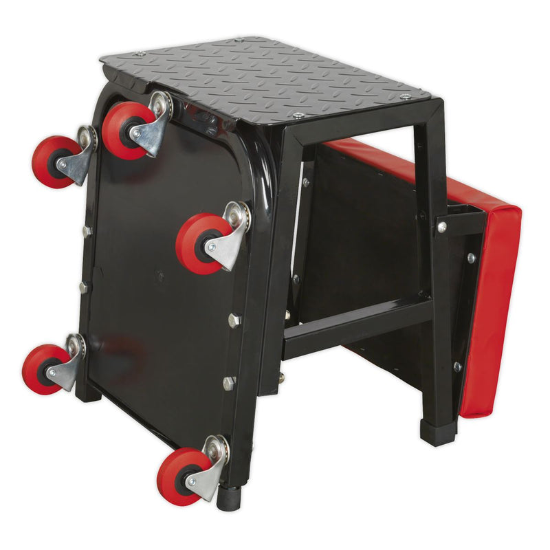 Mechanic's Utility Seat & Step Stool