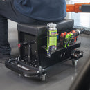 Sealey Mechanic's Utility Seat & Toolbox - Black SCR18B