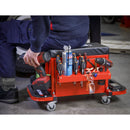 Sealey Mechanic's Utility Seat & Toolbox - Red SCR18R