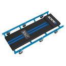 Sealey American-Style Deluxe Creeper 36" with Steel Frame & 6 Wheels - Blue SCR75B