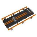 Sealey American-Style Deluxe Creeper 36" with Steel Frame & 6 Wheels - Orange SCR75O