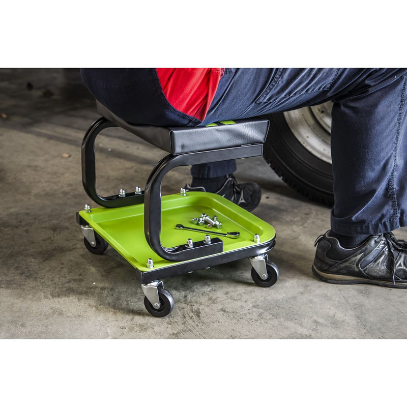 Mechanic's Deluxe Utility Seat - Green