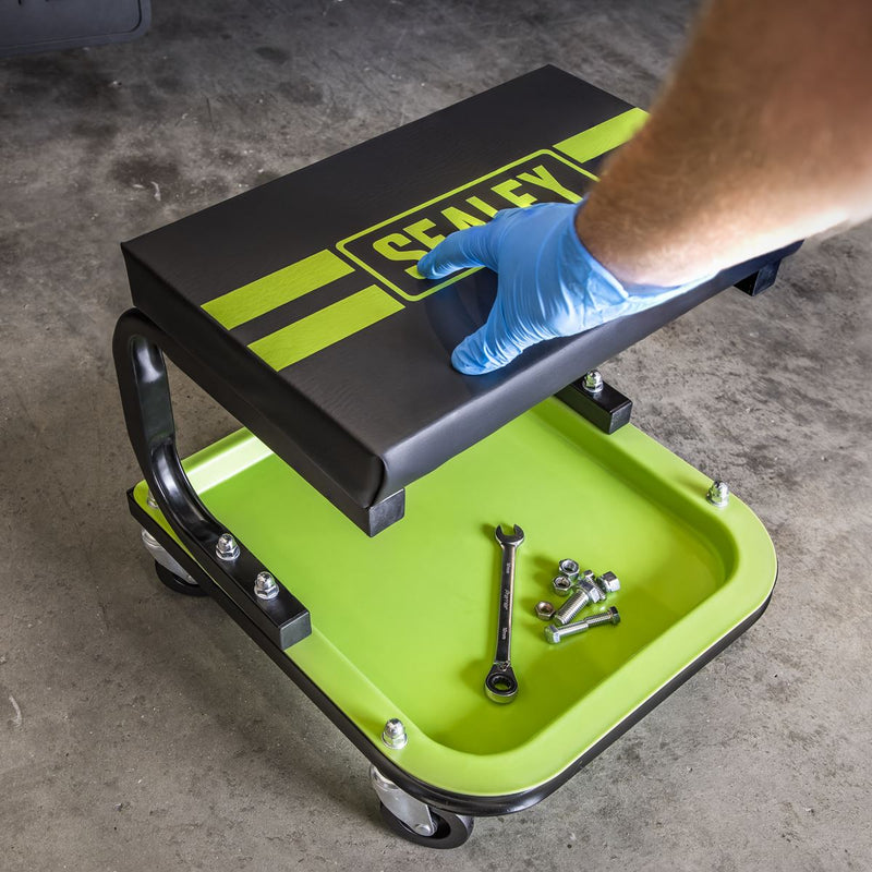 Mechanic's Deluxe Utility Seat - Green