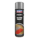 Sealey Paint 500ml - Silver SCS031S