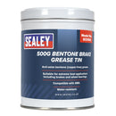 Sealey Bentone Brake Grease Tin 500g SCS104