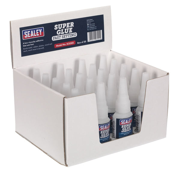 Super Glue Fast Setting 20g Pack of 20