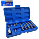 Blue Spot Multi Spline Extra Long 7pc Hex Socket Bit Set 3/8" Size M4-M10 01512
