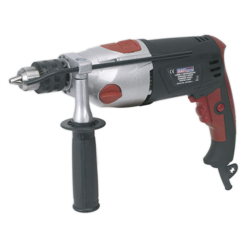 Hammer Drill �13mm 2 Mechanical/Variable Speed 1050W/230V