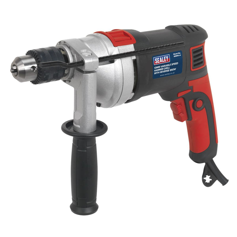 Hammer Drill �13mm Variable Speed with Reverse 850W/230V