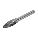 Sealey Ripper/Coarse Flame Tungsten Carbide Rotary Burr SDBC5