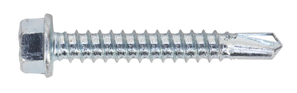 Self-Drilling Screw 5.5 x 38mm Hex Head Zinc Pack of 100