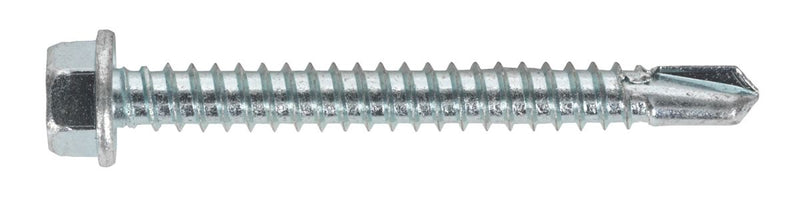 Self-Drilling Screw 5.5 x 50mm Hex Head Zinc Pack of 100