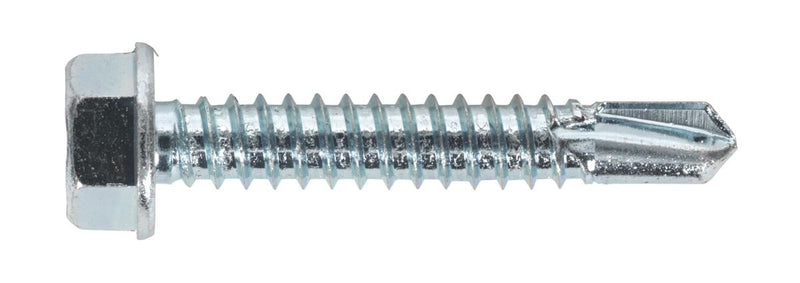 Self-Drilling Screw 6.3 x 38mm Hex Head Zinc Pack of 100