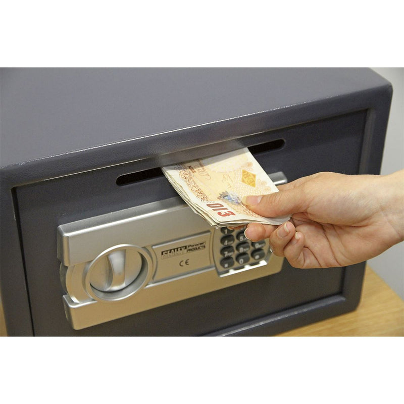 Electronic Combination Security Safe with Deposit Slot 350 x 250 x 250mm