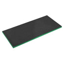 Sealey Easy Peel Shadow Foam&reg; 1200 x 550 x 30mm - Green/Black SF30G