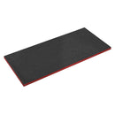 Sealey Easy Peel Shadow Foam&reg; 1200 x 550 x 30mm - Red/Black SF30R