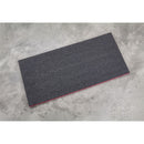 Sealey Easy Peel Shadow Foam&reg; 1200 x 550 x 30mm - Red/Black SF30R