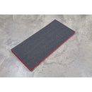 Sealey Easy Peel Shadow Foam&reg; 1200 x 550 x 30mm - Red/Black SF30R