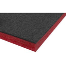 Sealey Easy Peel Shadow Foam&reg; 1200 x 550 x 30mm - Red/Black SF30R