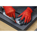 Sealey Easy Peel Shadow Foam&reg; 1200 x 550 x 50mm - Black/Black SF50BK