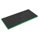 Sealey Easy Peel Shadow Foam&reg; 1200 x 550 x 50mm - Green/Black SF50G