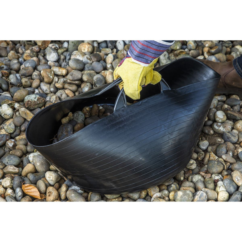 Heavy-Duty Flexi Tub 30L - Black