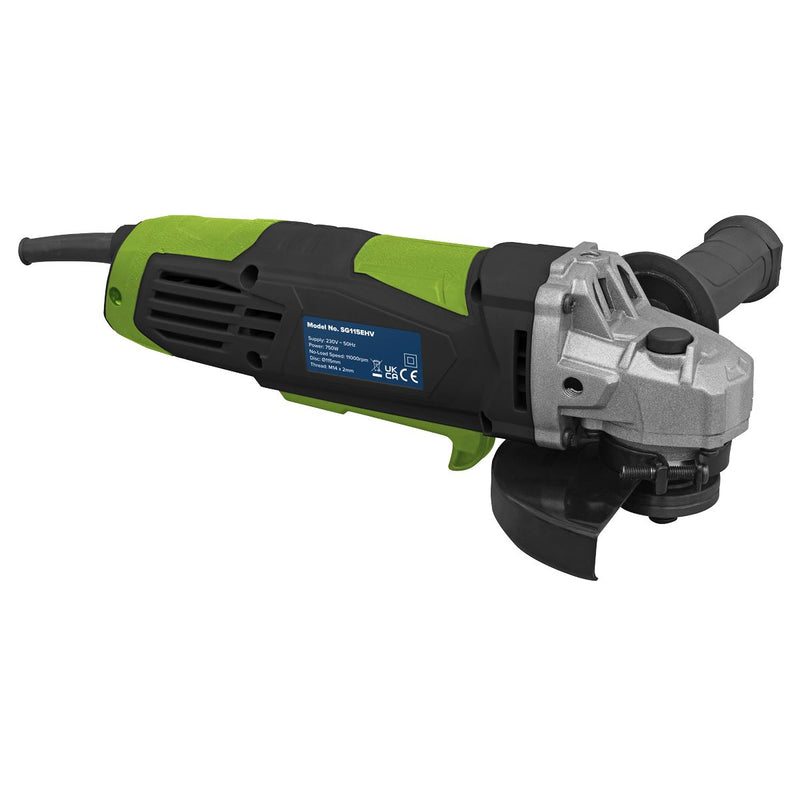 Sealey Angle Grinder 115mm 750W/230V SG115EHV