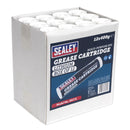 Sealey EP2 Lithium Grease Cartridge 400g - Pack of 12 SGC12