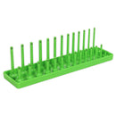 Sealey Premier Socket Holder 1/4"Sq Drive 4-15mm - Hi-Vis Green SH1414HV