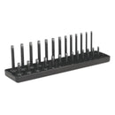 Sealey Premier Socket Holder 1/4"Sq Drive 4-15mm SH1414
