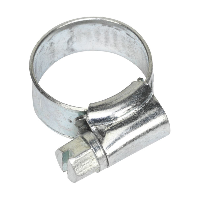 Hose Clip Zinc Plated �10-16mm Pack of 30