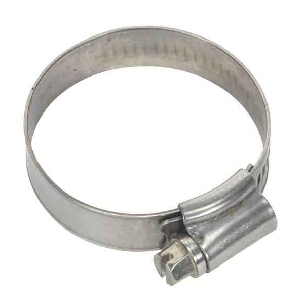 Hose Clip Stainless Steel �32-44mm Pack of 10