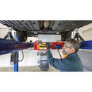 Sealey Air Jacking Beam 2 Tonne with Arm Extenders & Flat Roller Supports SJBEX200A