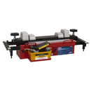 Sealey Air Jacking Beam 2 Tonne with Arm Extenders & Flat Roller Supports SJBEX200A